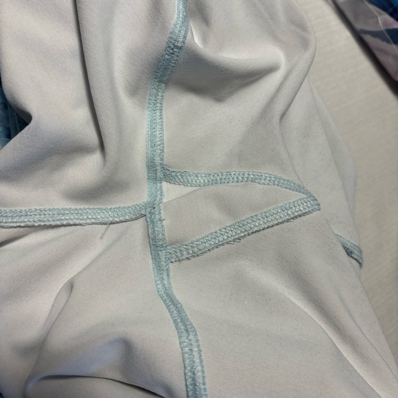 BCBGeneration athletic leggings workout exercise pants Storm blue LG EUC - Picture 6 of 12